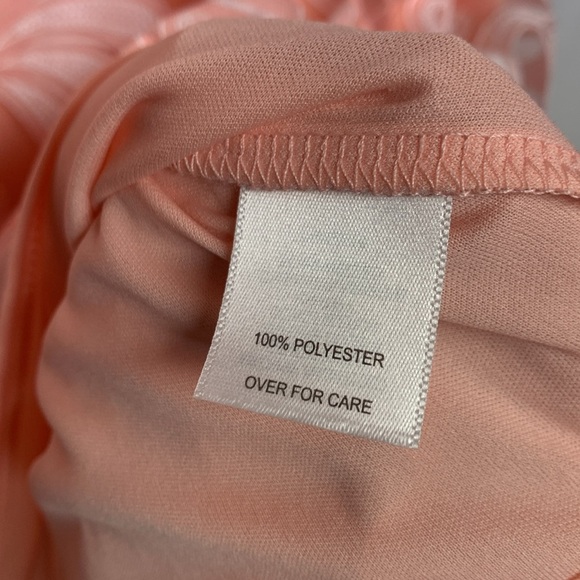 Relativity Pink Scroll Leaf Blouse - Picture 6 of 7